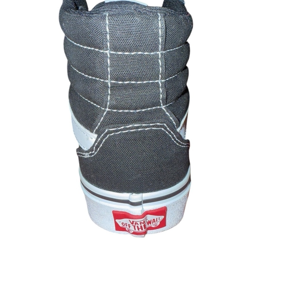 Vans Sk8 Hi Black White 6 High Top Sneakers Women Indie Sleaze Streetwear NIB - Picture 7 of 11
